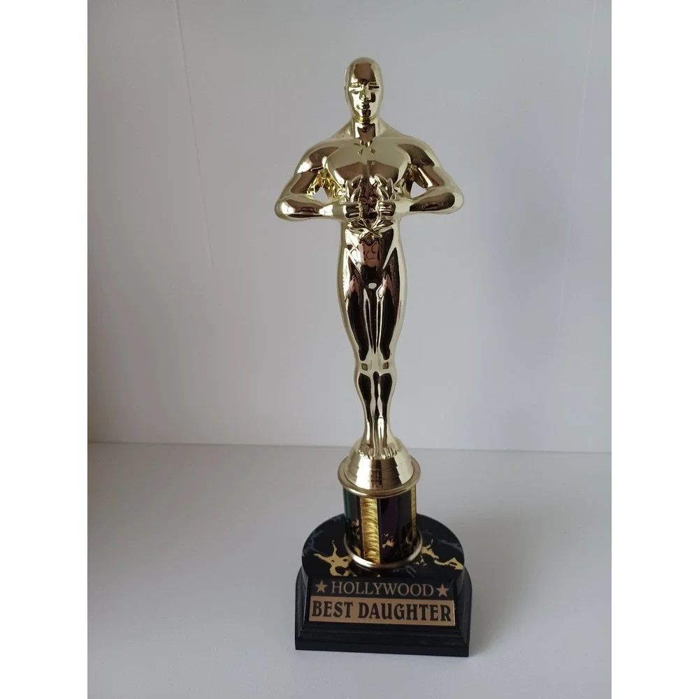 Best Daughter Hollywood Gold Man Award Accessories Decor Piece